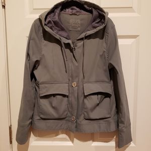 Prana Hooded Zip Up Lightweight Jacket, Size L